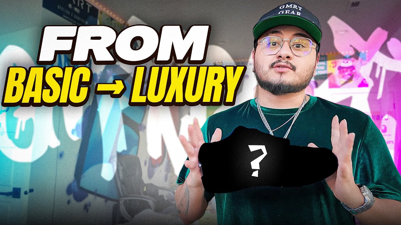 Turning Regular Nikes into Luxury Custom Sneakers