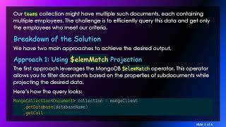 How to Query MongoDB Subdocuments in Java