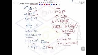 TKMaths A Level P3 Exponential Function 9709 June 22 var 31 and June 23 var 31 video 1
