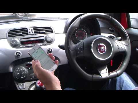 How to sync your iPhone to the Blue and Me system in a Fiat 500C 1.2 S 2dr (start stop)