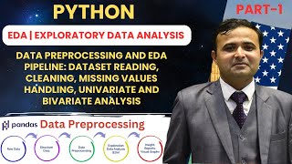 Python EDA (Exploratory Data Analysis) with Pandas: Data Loading, Cleaning, & Prep for Data Science