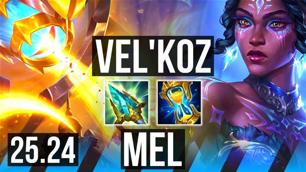 VEL'KOZ vs MEL (MID) | EUW Master | 25.24