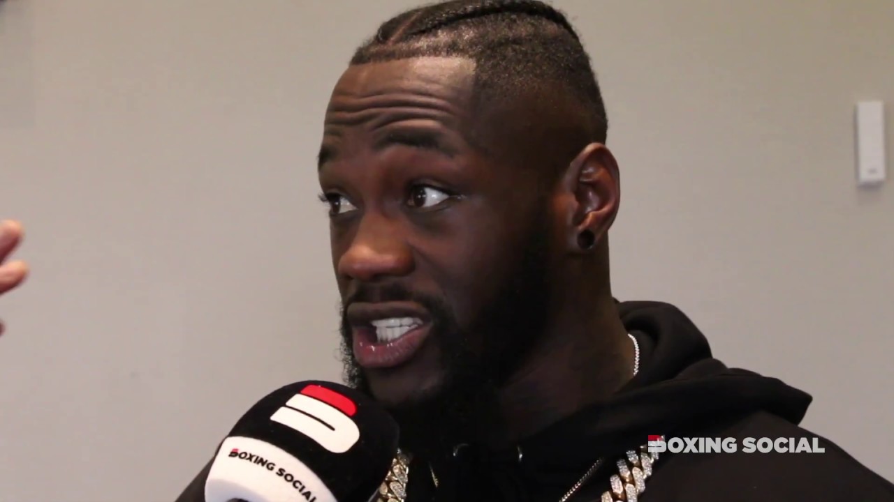 Deontay Wilder Interview On Anthony Joshua Tyson Fury the Heavyweight  Division and More  GQ