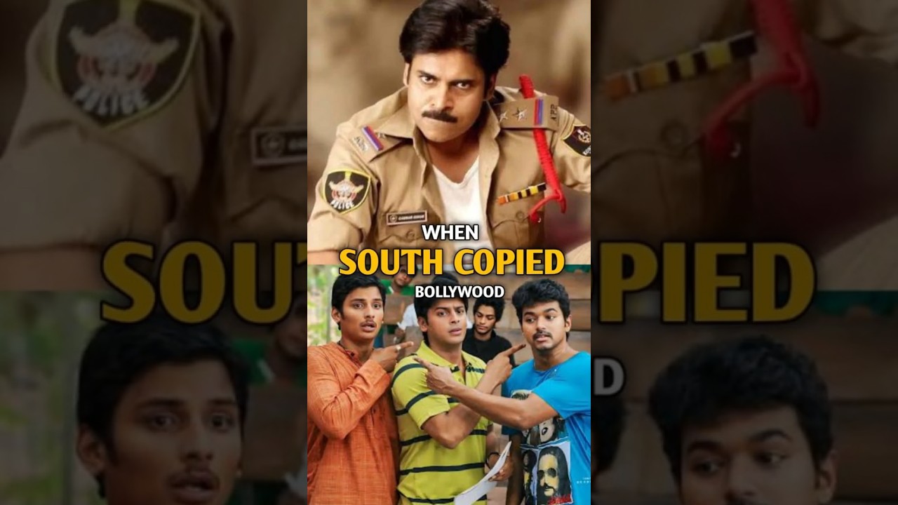 These are Bollywood Movies Remake By South Industry 😳