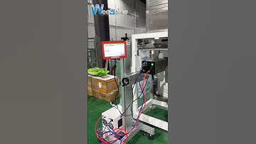 Our WPV200 salt packing machine + laser coder combo = clean, efficient, traceable packaging!