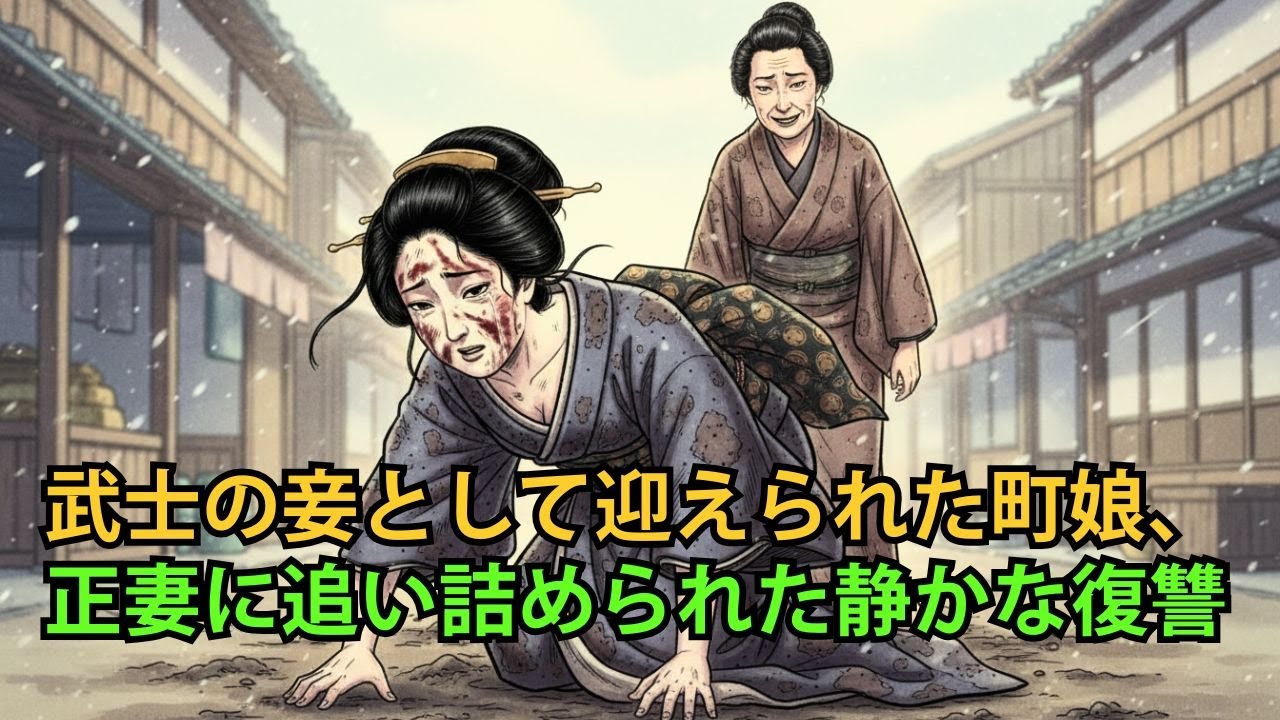 武士の妾として迎えられた町娘、正妻に追い詰められた静かな復讐| 野談 | 伝説 | 昔話 | 説話 | 民話