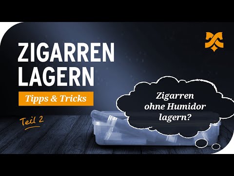 Zigarren lagern ohne Humidor – Tipps zum Aufbewahren von Zigarren