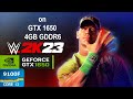 WWE 2K23 on GTX 1650 - I3 9100F