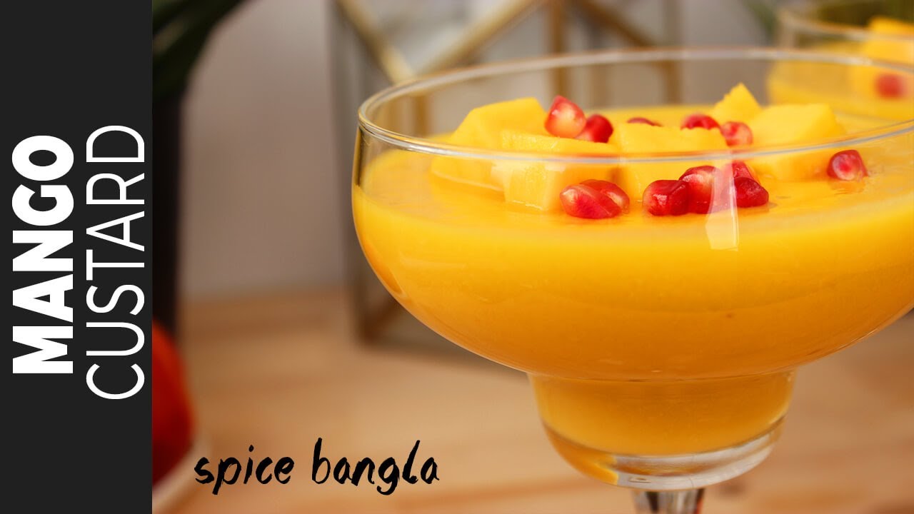 ⁣আমের কাস্টার্ড | ঈদের রেসিপি | Mango Custard Recipe Bangla | Bangladeshi Fruit Custard Recipe