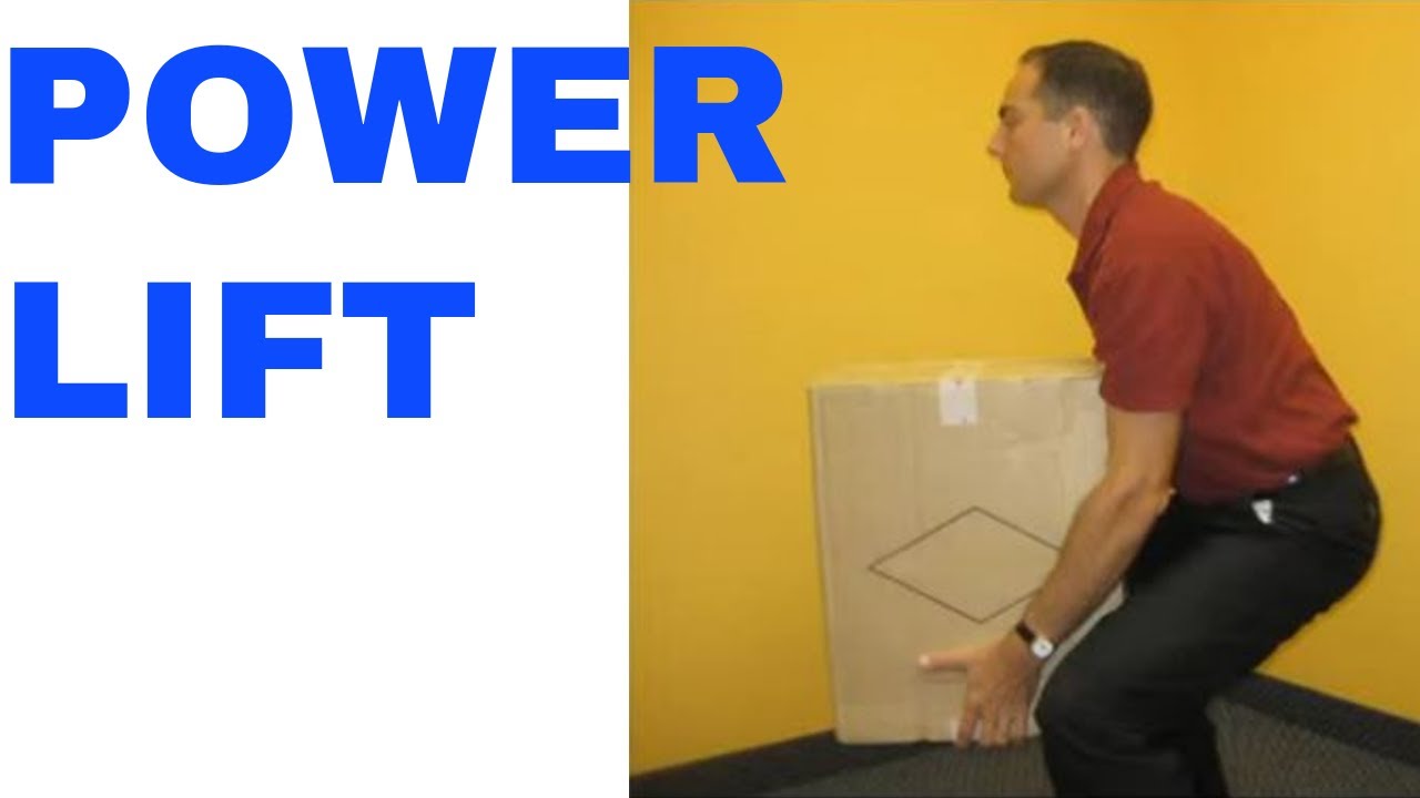 Part 2 How To Lift Safely With The Power Lift Technique by Dr Walter