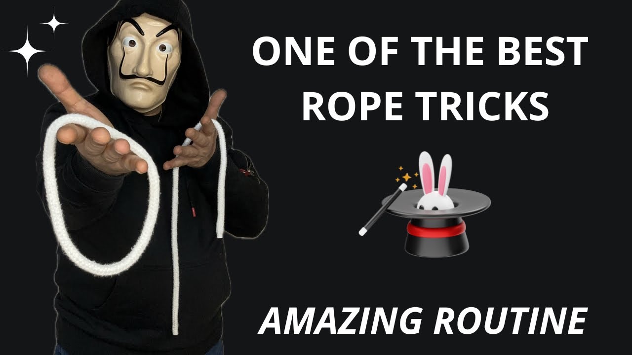 ONE OF THE BEST ROPE TRICKS #magic #tricks #ropetrick #viral #trending #viralvideo #tutorial