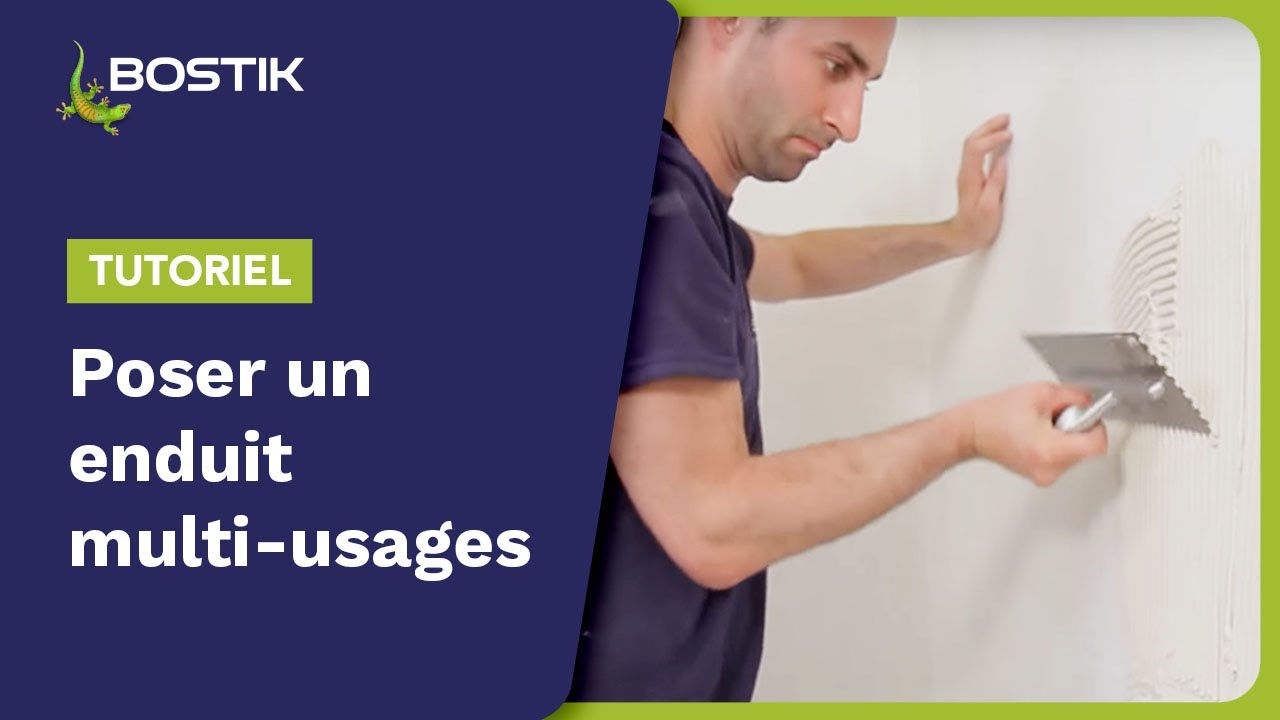 ENDUIT 4 EN 1 PÂTE | Poser un enduit multi - usages | BOSTIK France ...