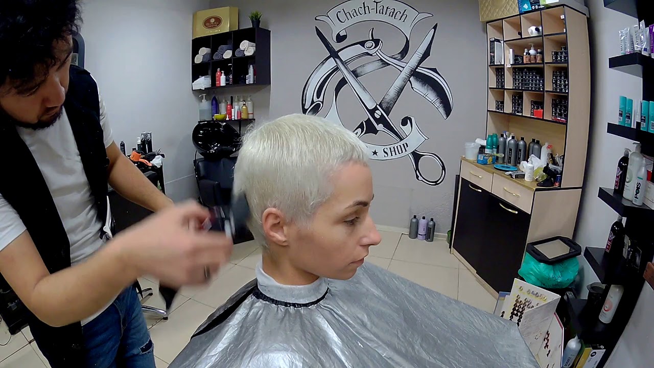 красим кати SHAVING MY HEAD