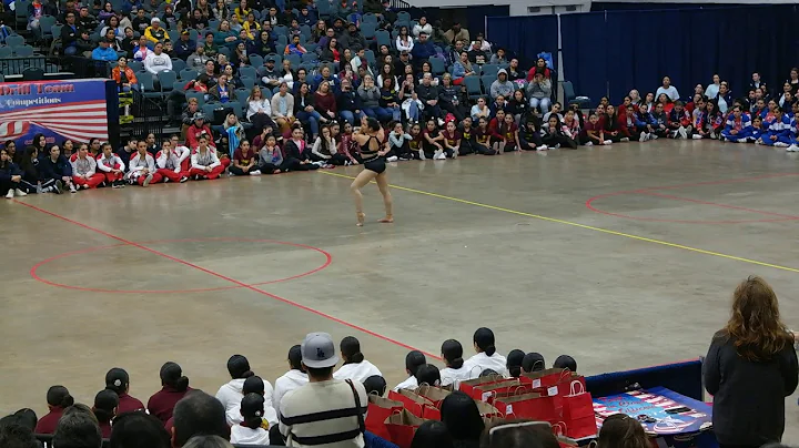 McKinney High School Marquette Brooke Naulty Solo Winner at ADTS Dance Competition 2019