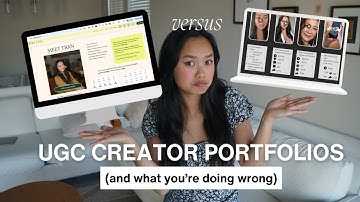 (Sept. 2025) How to make a UGC portfolio that stands out | Mistakes that cost you brand deals