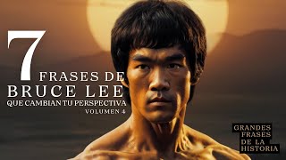 Bruce Lee te ofrece su #sabiduría "Grandes Frases de la Historia" #brucelee