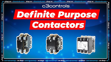 Definite Purpose Contactors Types Features | c3controls