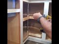 how to install lazy Susan Rev-a-shelf