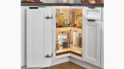 how to install lazy Susan Rev-a-shelf