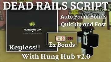 DEAD RAILS SCRIPT AUTO FARM BONDS, KEYLESS