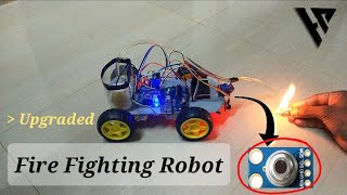Fire Fighting Robot using Arduino by hobby project