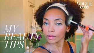 Logan Browning's Guide To Mastering Smudge-Proof Makeup | My Beauty Tips | Vogue Paris