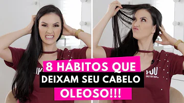 O que fazer para o cabelo não ficar oleoso?