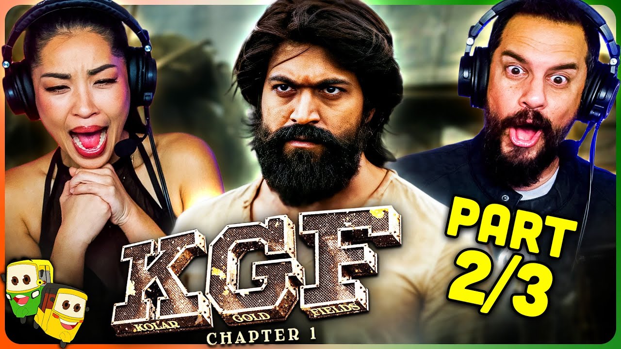 Part 2/3 - K.G.F: Chapter 1 Movie Reaction! | Yash | Srinidhi Shetty | Garuda Ram