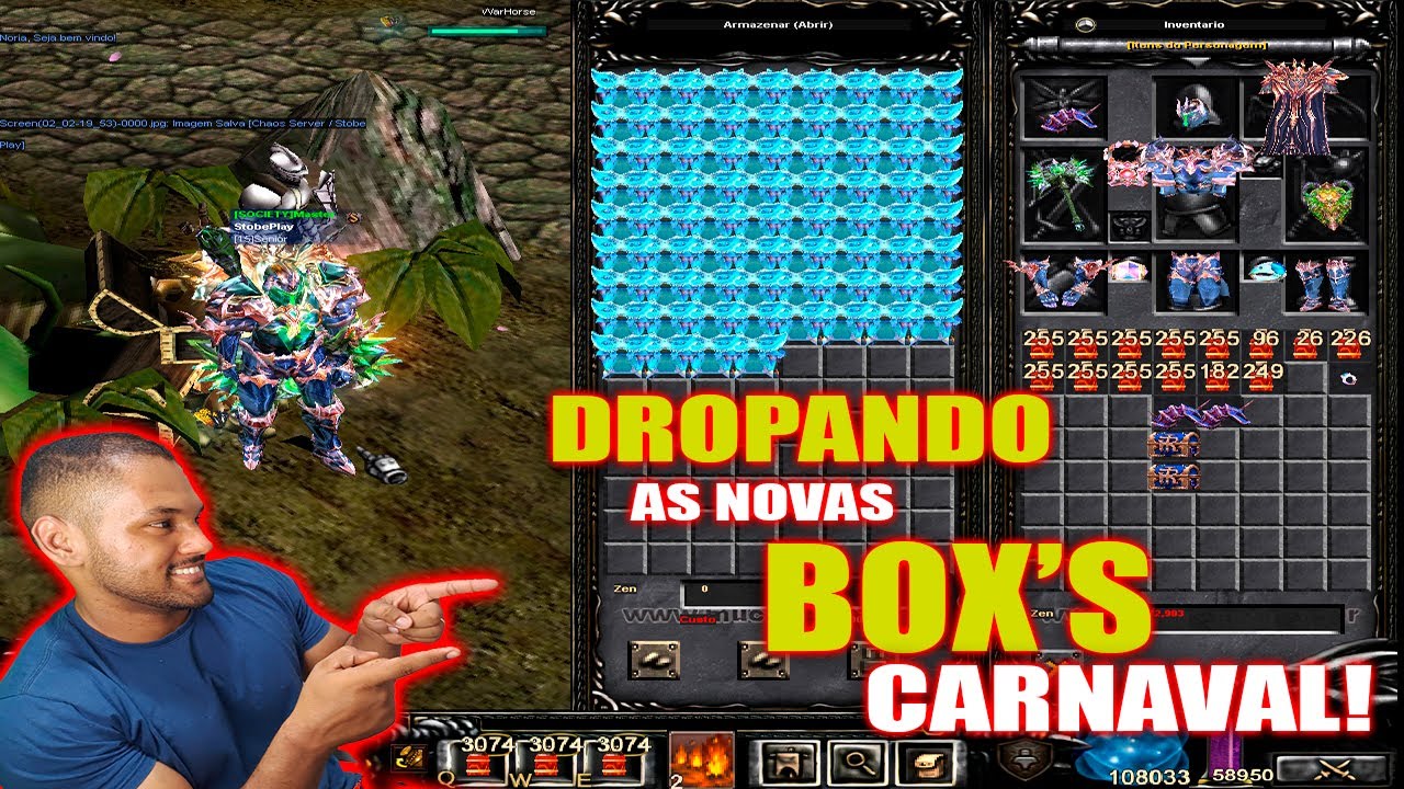 MU CHAOS - 💥 NOVAS BOX'S CARNAVAL LIBERADA! NOVOS ITENS E NOVOS