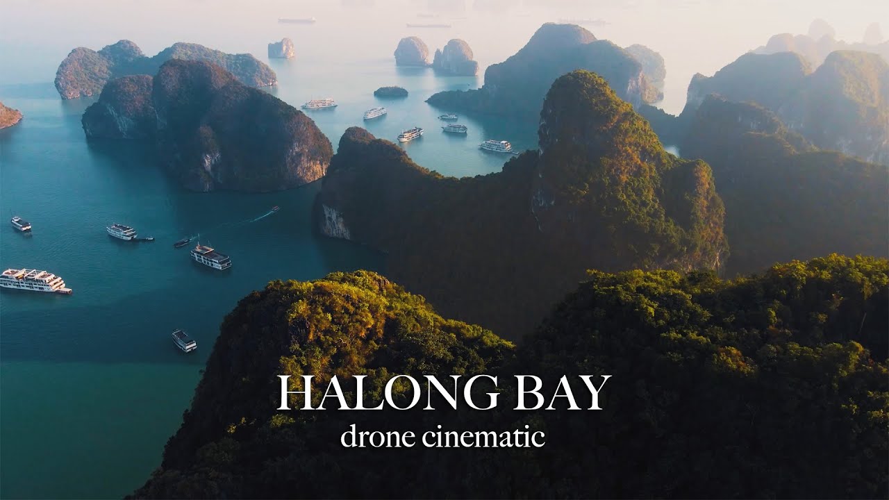 Halong Bay, Vietnam | Drone Cinematic [DJI Mavic Air 2]