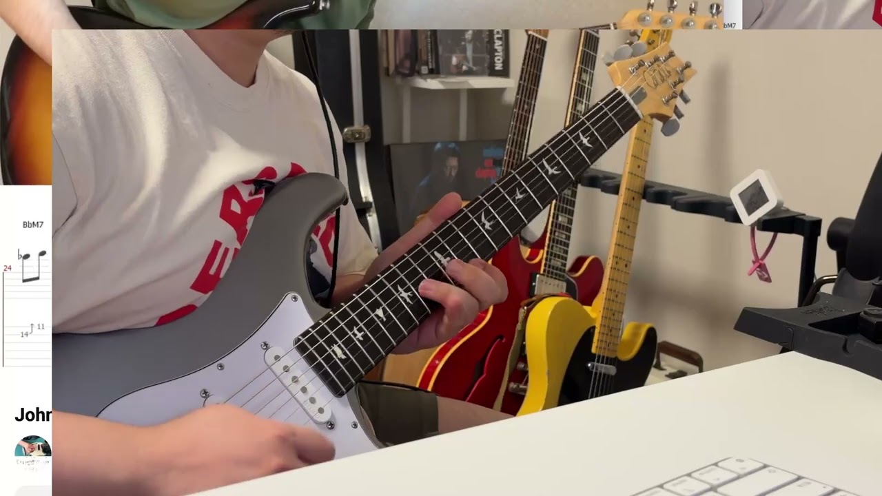 John Mayer - Covered in Rain practice 250104