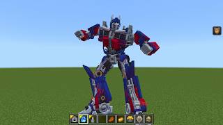Transformers MOD in Minecraft PE screenshot 1