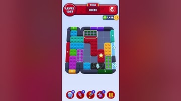 Color Block Jam Level 1057 – Full Puzzle Solution (No Boosters)