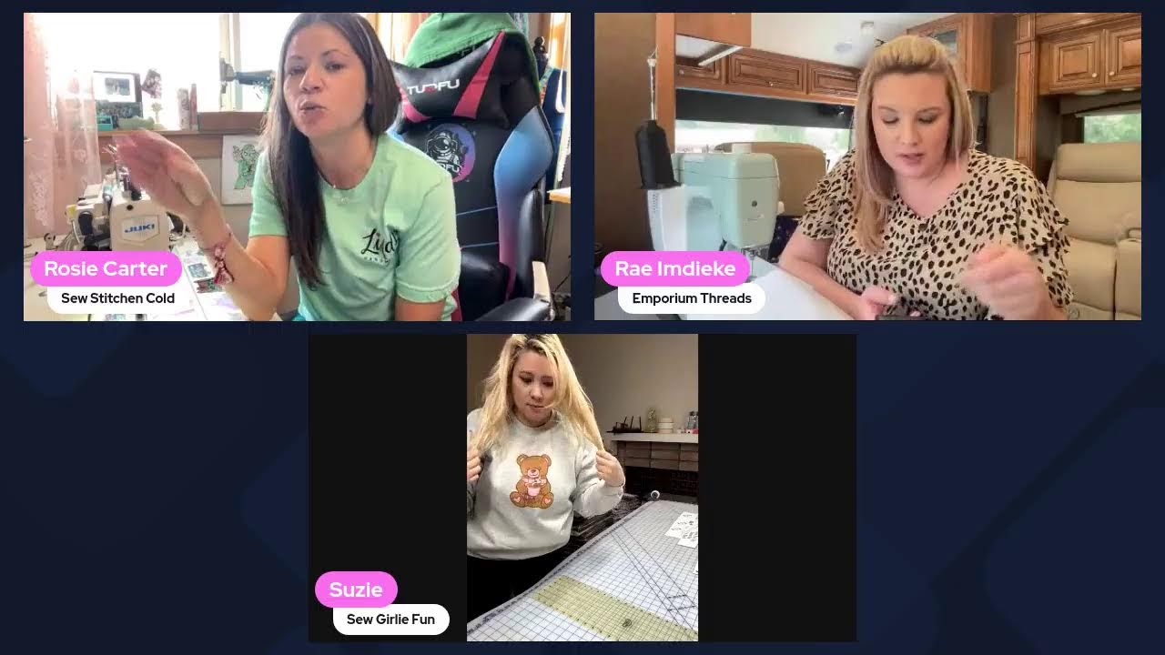 Conversewcial With Sew Stitchen Cold and Sew Girlie Fun