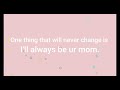 Aimee Zimmermann - I'll Always Be Your Mom - An Imperfect Karaoke