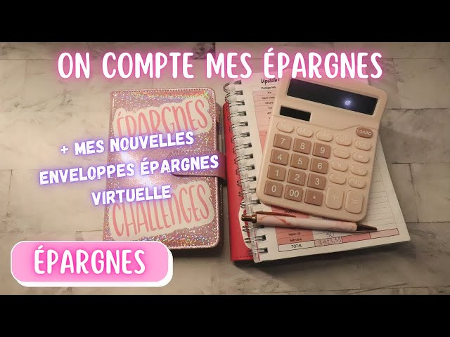 💋BUDGET #1💋 Je Débute Dans Les Enveloppes Budgets😊 Ce Que J'utilise 📔  🗄 🖊 