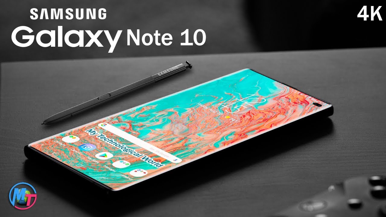 Samsung Galaxy Note 10 - The Impressive Design!!! - YouTube