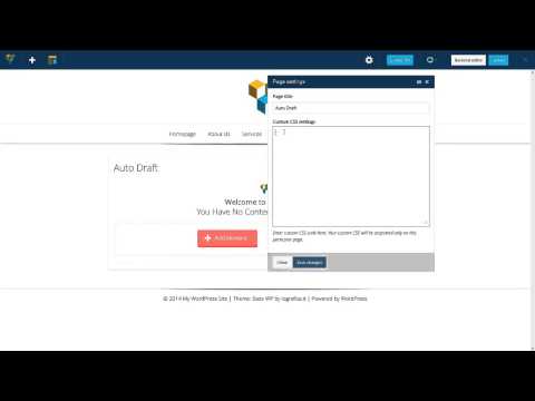 How to Add Custom CSS to Your WordPress Page with Visual Composer
