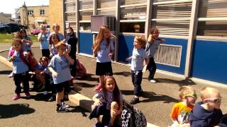 Kindergarten butterfly release