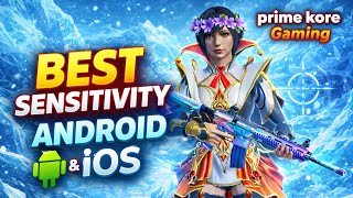 Best Sensitivity for All Devices 🔥| Gyro &amp; Non-Gyro Players | PUBG Mobile / BGMI | PRIME KORE GAMING
