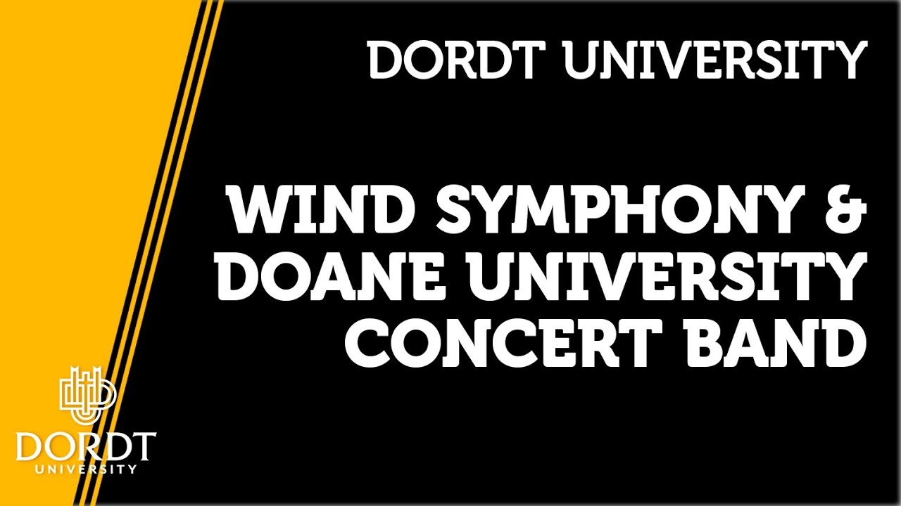 Dordt Wind Symphony & Doane Concert Band Concert | 2.7.2026 | Dordt University