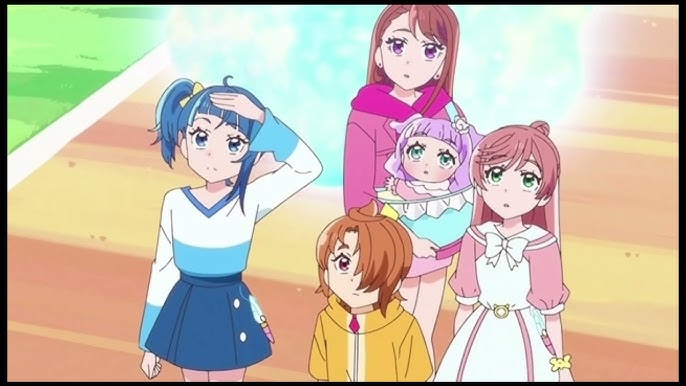 💙Blue the Zeebie💙 on X: Hirogaru Sky! Precure Episode 42 Overcome  Self-Doubt, Naive Hero! Captain Shalala visits the precures just as Sora is  feeling a bit down after her last fight against