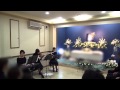 さくら葬祭の音楽葬（トリオ）