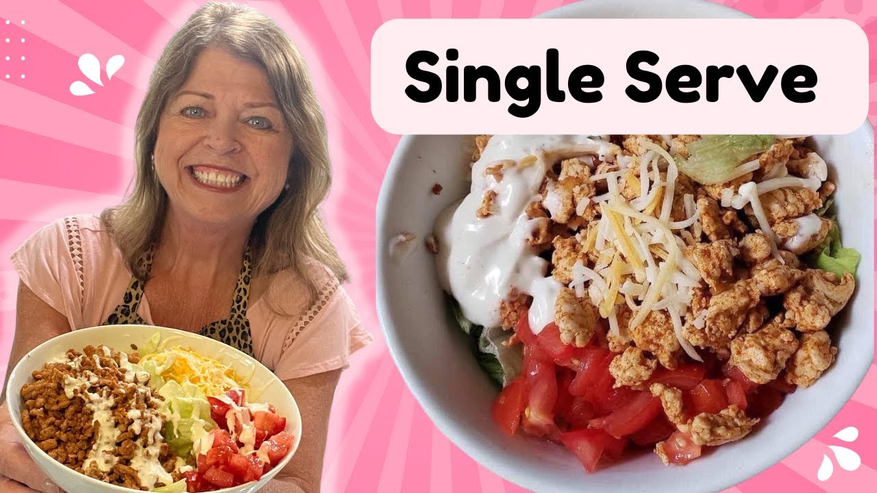 Healthy Taco Salad Recipe | Easy In 10 Minutes | The Best Taco Salad