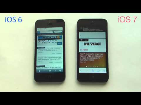 Speed test - iPhone 5: iOS 7.0 vs iOS 6.1.4