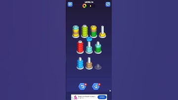 Nut sort puzzle game 9 #sortpuzzlegame #gaming #sortpuzzle #puzzle