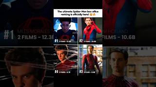 Tobey Maguire started it all, but the Spider-Verse is taking over 👑 #marvel #spiderman #spiderverse