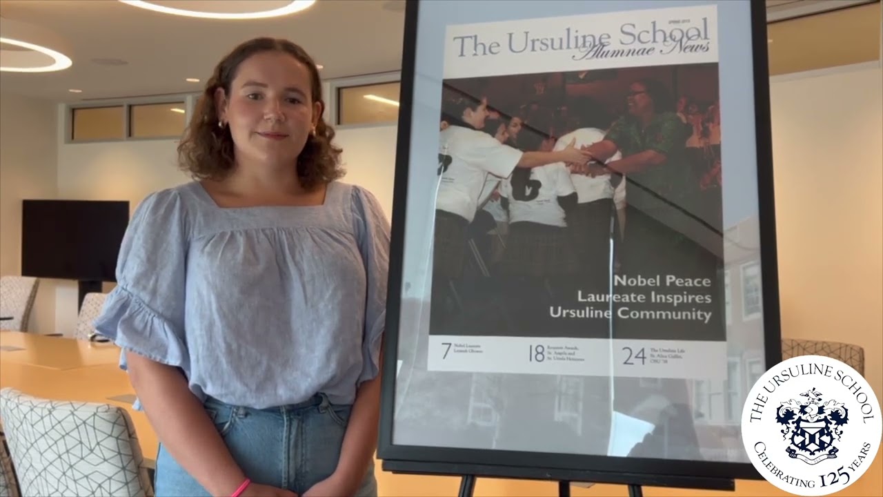 Leymah Gbowee visits Ursuline YouTube