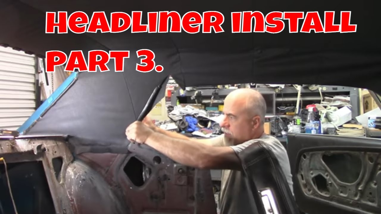 Установка потолка на классический Mustang. Jade, часть 81.