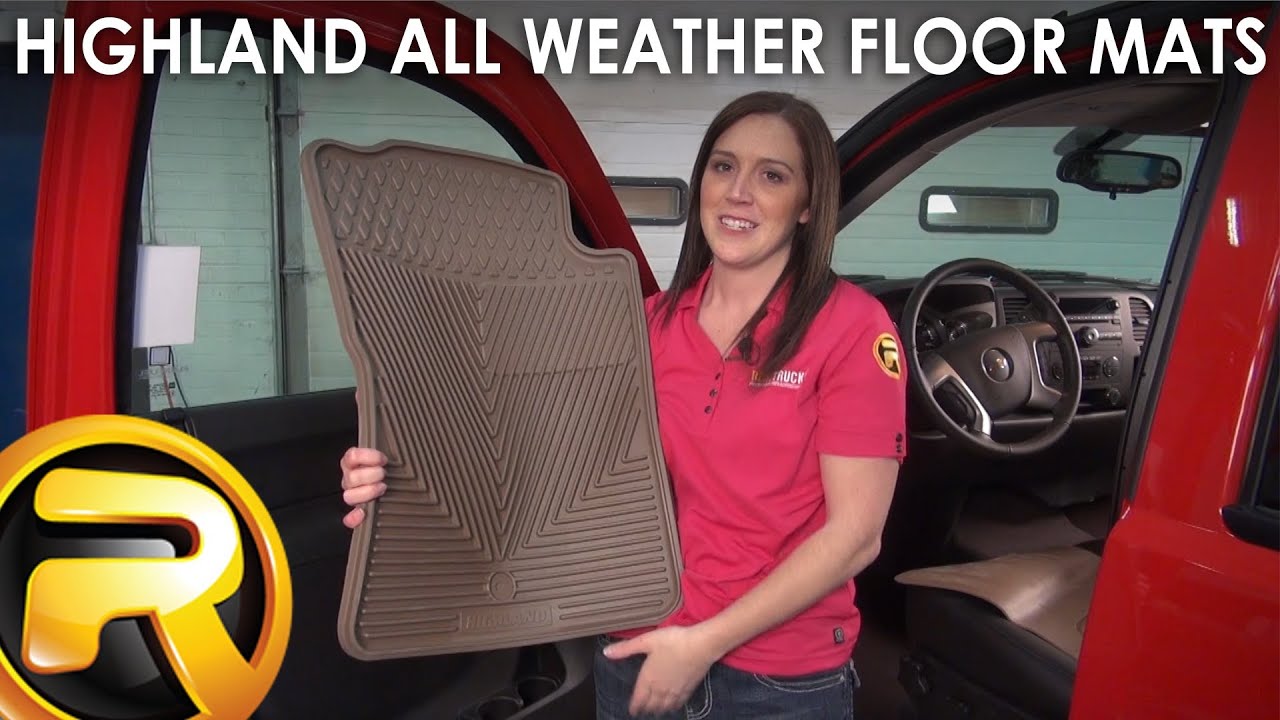 Highland All Weather Floor Mats Fast Facts Youtube